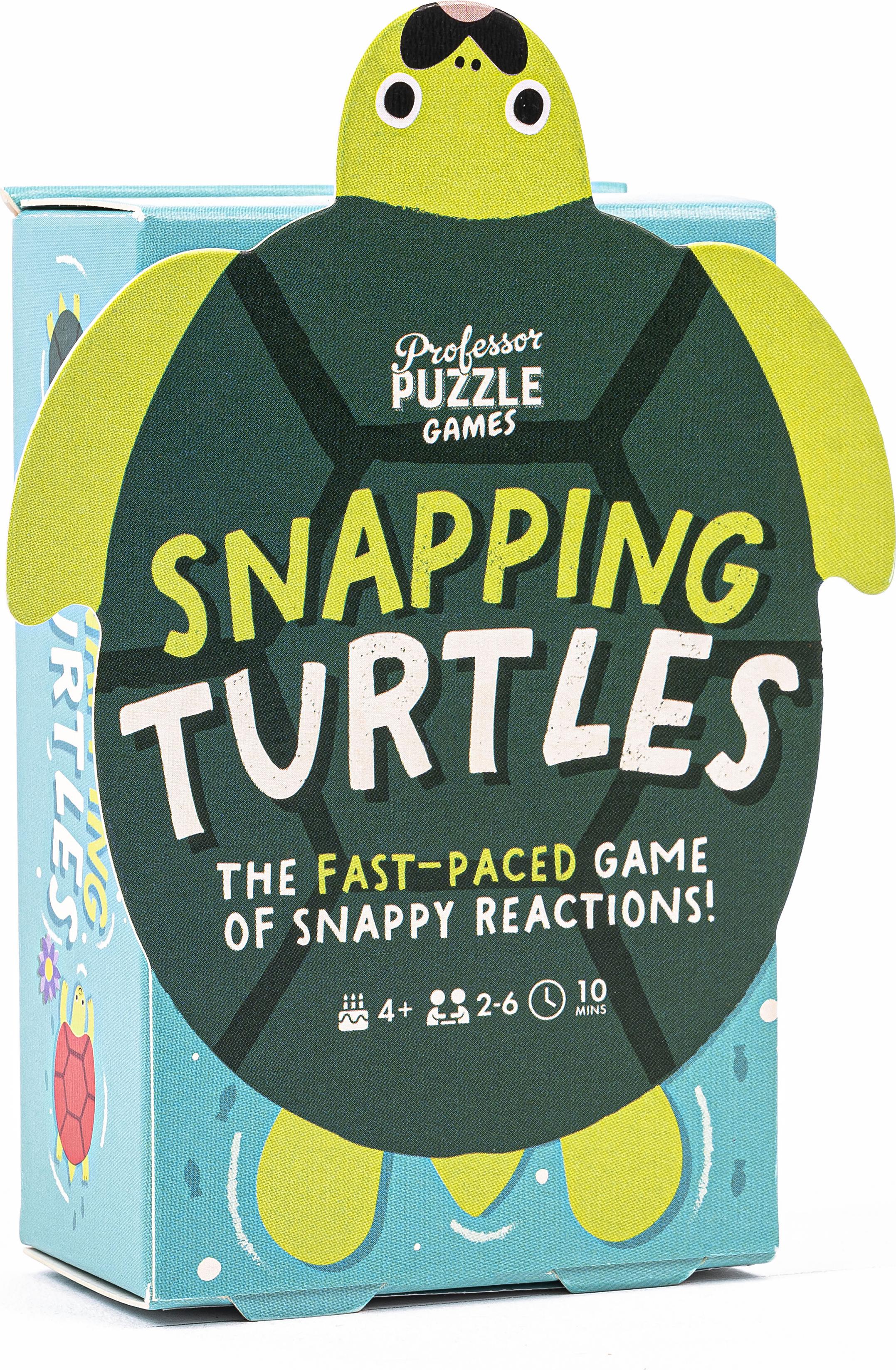 Professor Puzzle Snapping Turtles - Kartenspiel - ENG Edition PPZ-KG9611