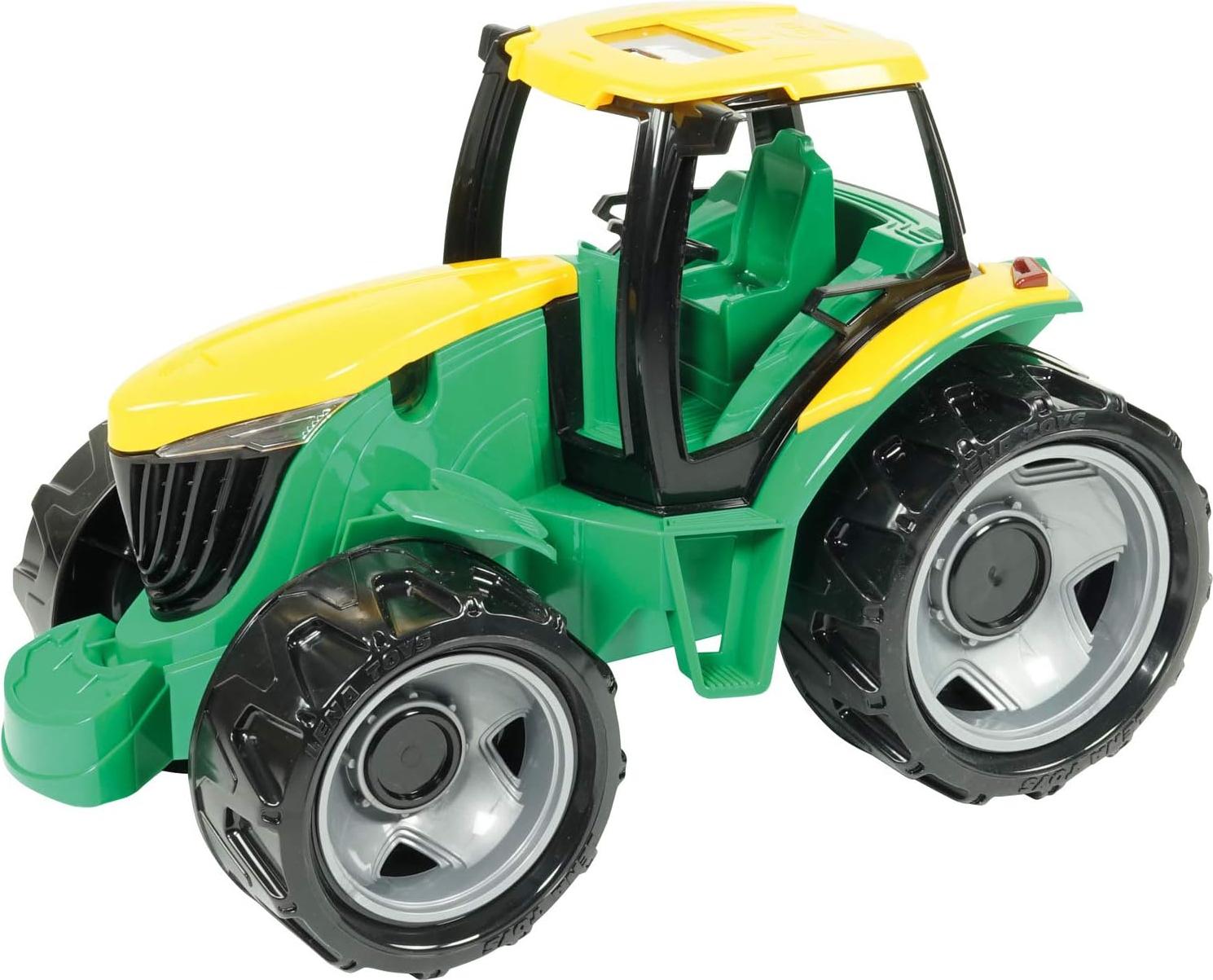 SIMM Marketing LENA® 02121 - Starke Riesen, Traktor, mit Schiebedach, Sandspielzeug, 62 cm 4006942811205