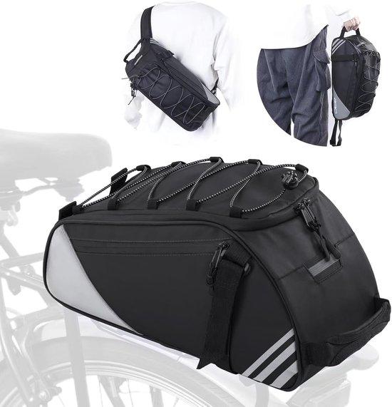 Famanu Fahrradtasche Wasserdicht mit Reflektierenden Streifen - Ideal für Reisen und Pendeln SHSHOP