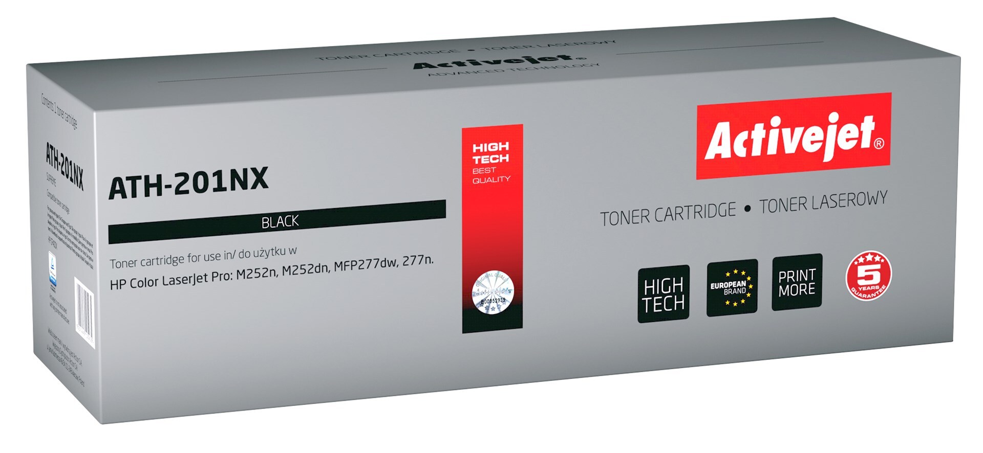 Activejet ATH-201NX, 2800 strany, 0 strany, Čierna, 1 kusov