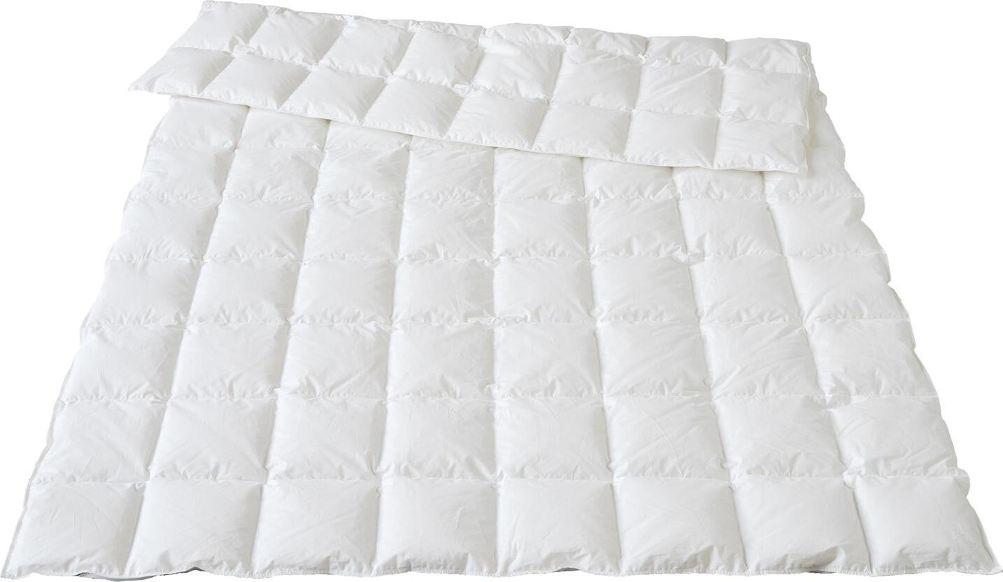 Traumina Bettdecke SILK DE LUXE Daune leichte Sommerdecke I Größe 155x220 cm
