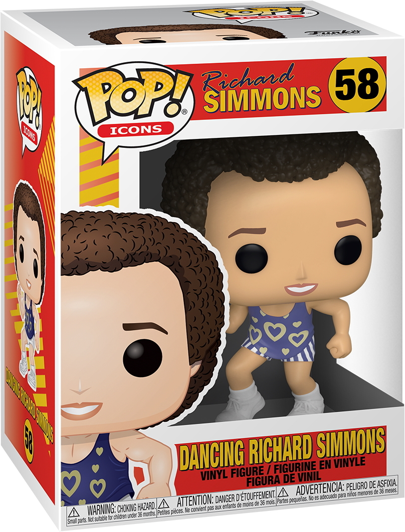 Richard Simmons - Dancing Richard Simmons 58 - Funko Pop! - Vinyl Figur FK52615