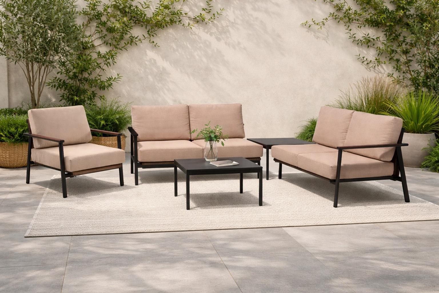 MWH Prado Lounge-Set mit Sessel