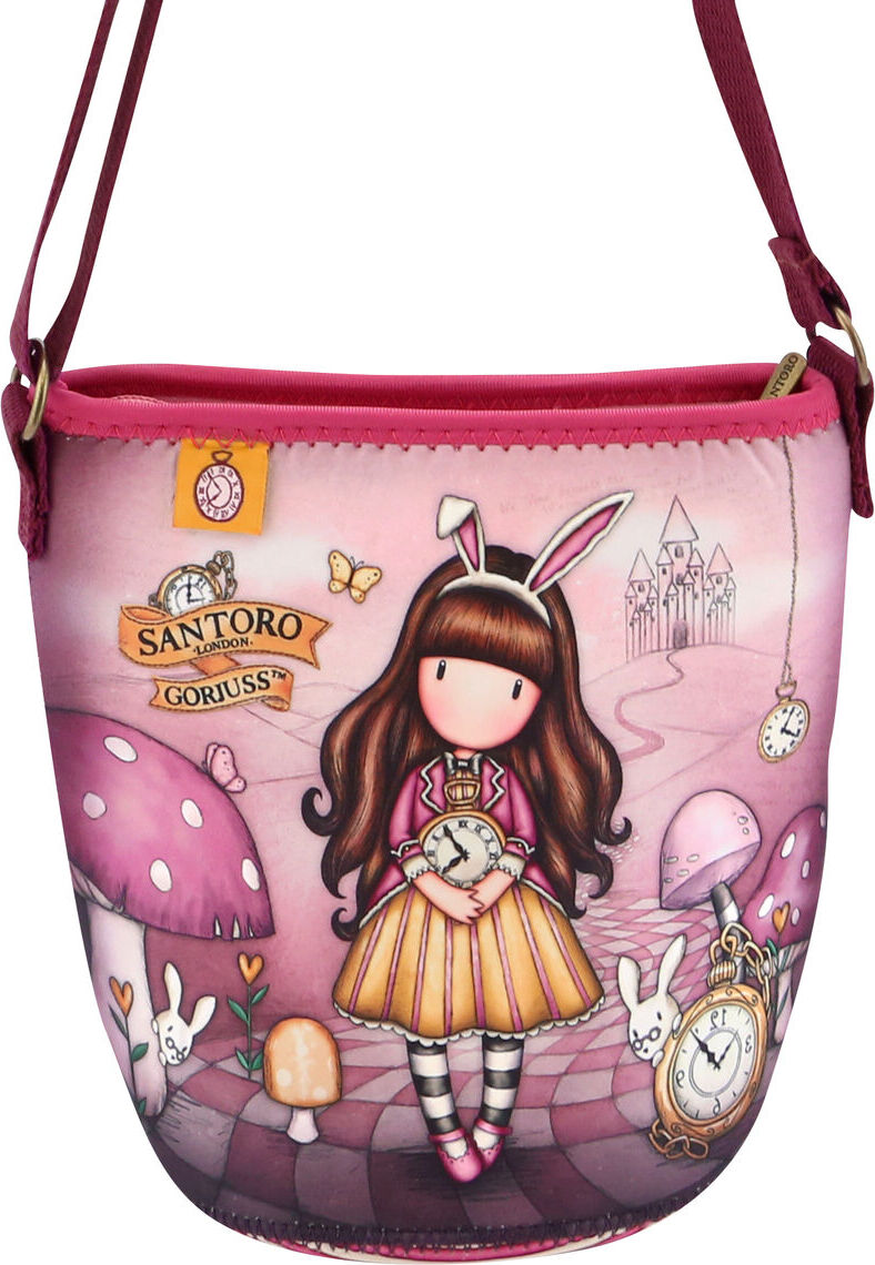 Umhängetasche Gorjuss Just one second Lachsfarben (19.5 x 18.8 x 11 cm)