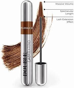 KBruShop Farmasi Mascara -Double Lash Bronze 12 ml