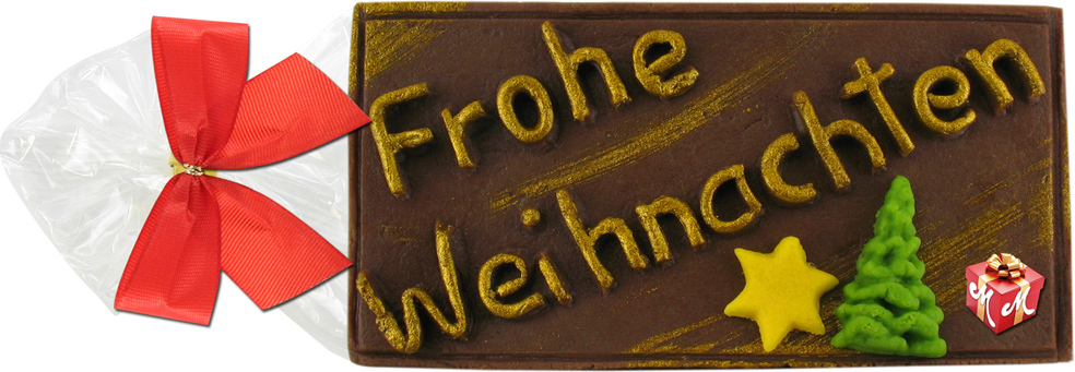 Odenwälder Marzipan Konditorei Odenwälder Marzipan Tafel Schokoladen Frohe Weihnachten 150g 46423-46423