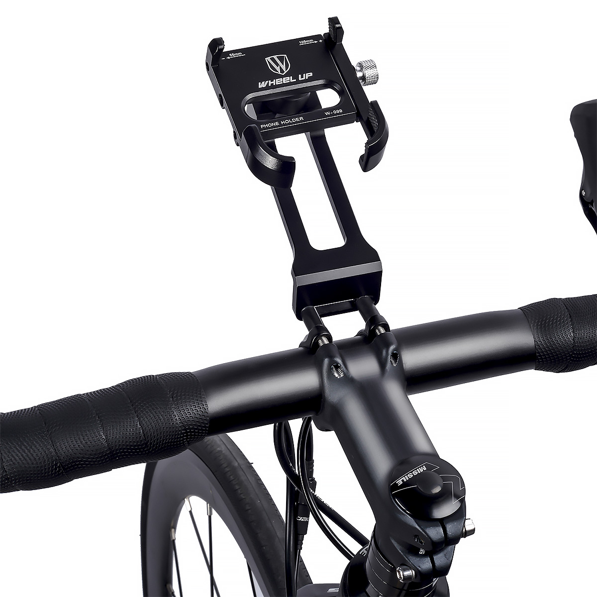 GUB Pro2 Fahrrad Handyhalterung aus Aluminium für Motorrad