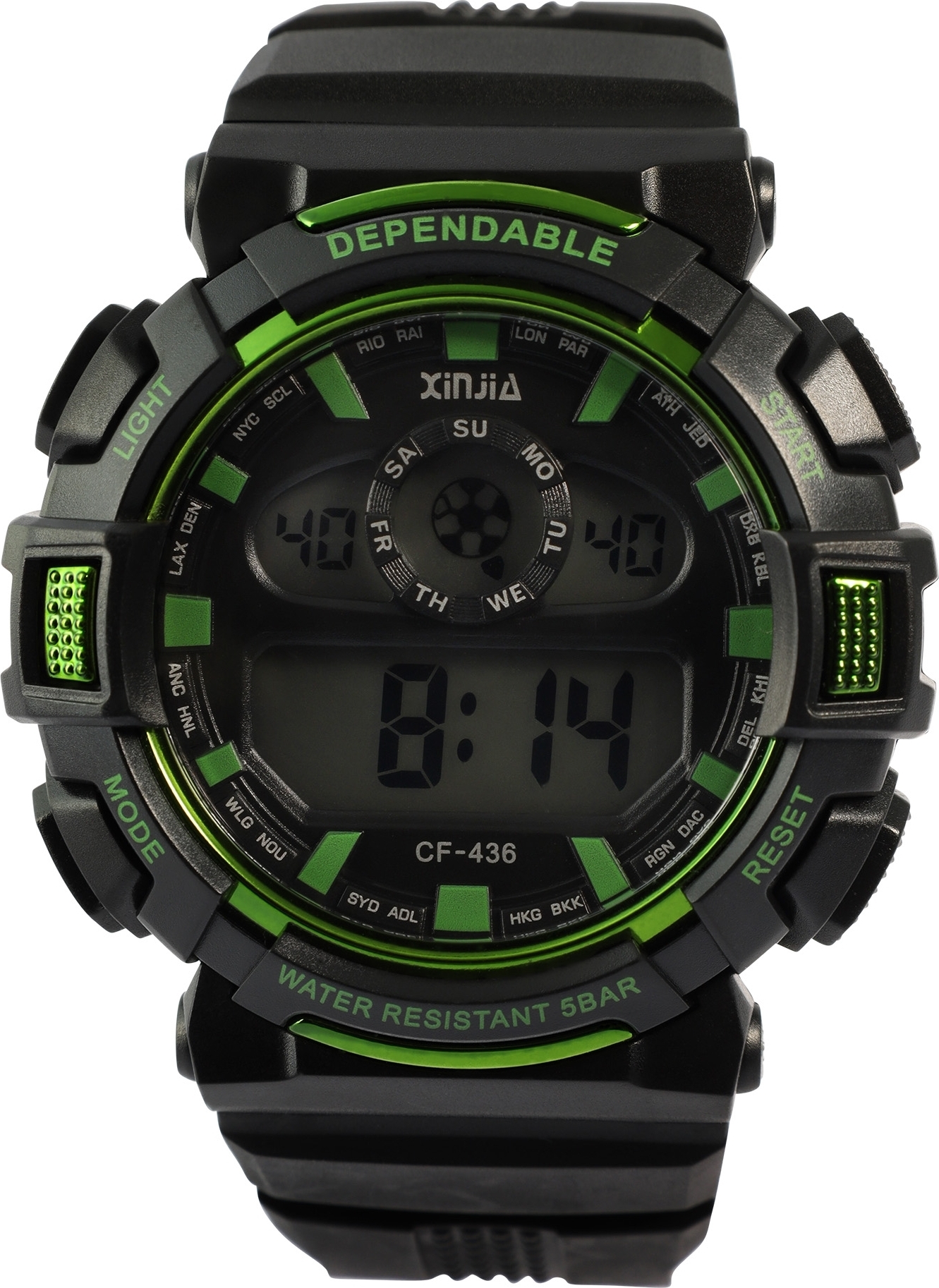 Xinjia Herrenuhr mit TPU-Band,