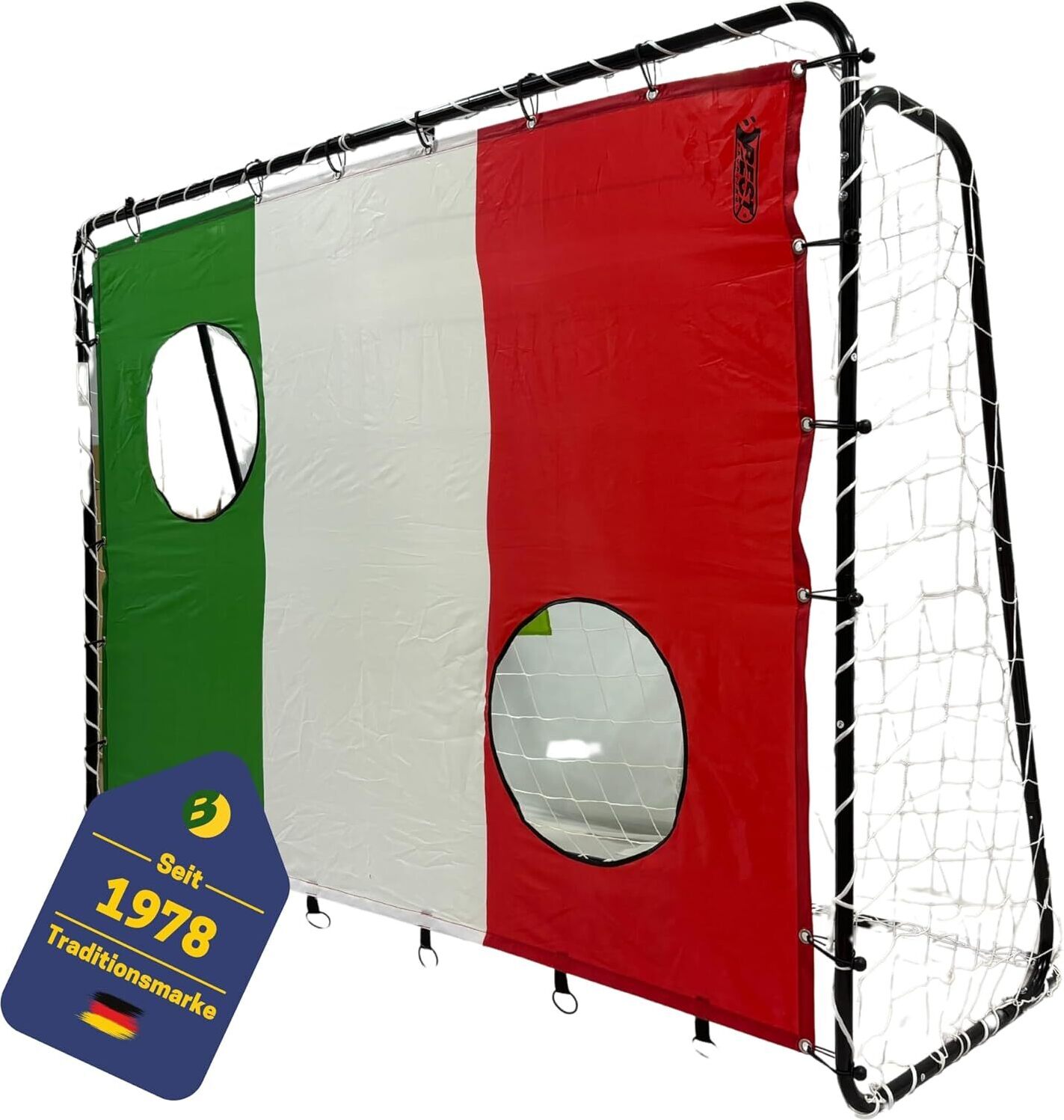 Best Sporting Torwand "Italien" mit 2 Schusslöchern 193 x 150 cm 11064