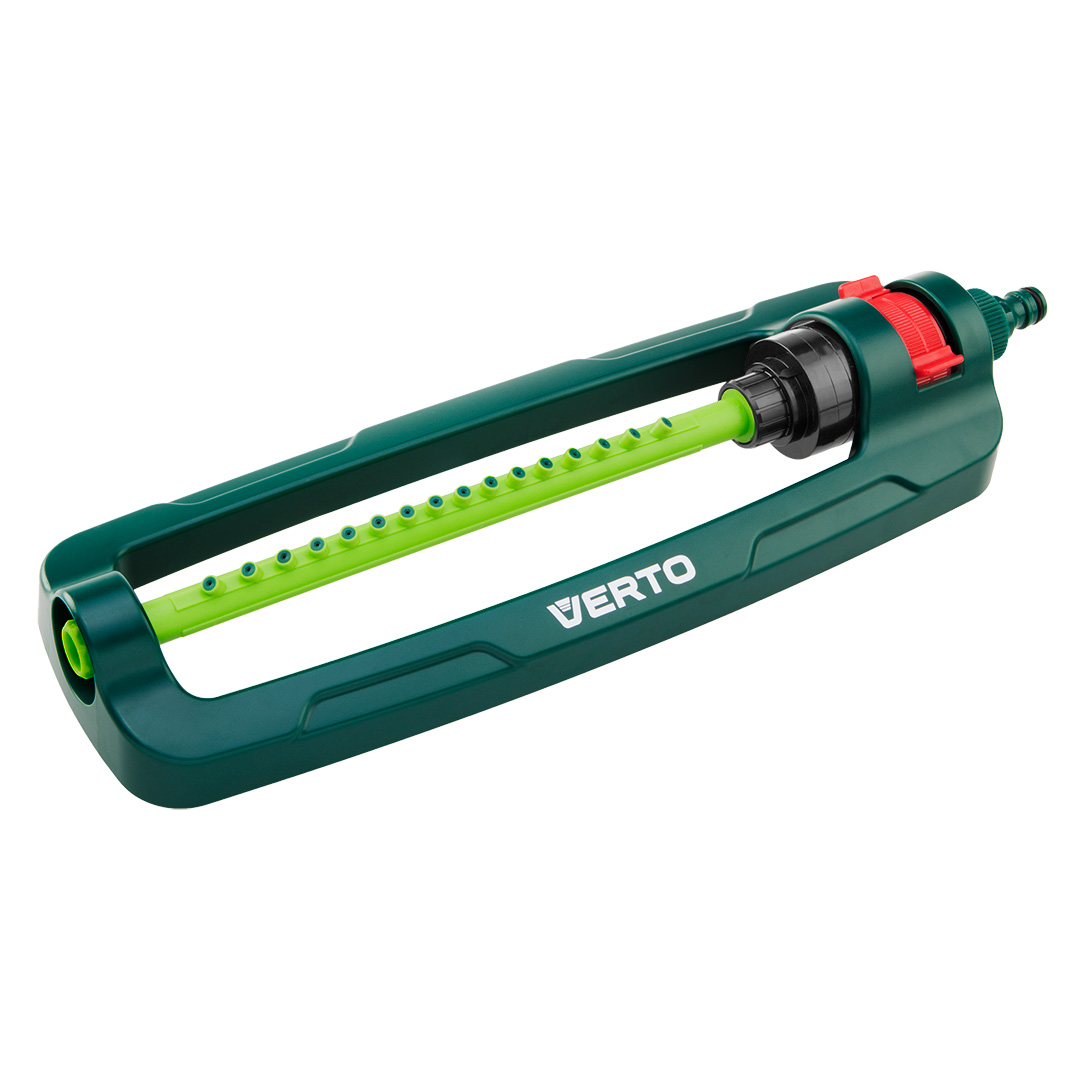 Verto 15G770 Wassersprenger Oszillierender Wassersprenger Kunststoff Grün
