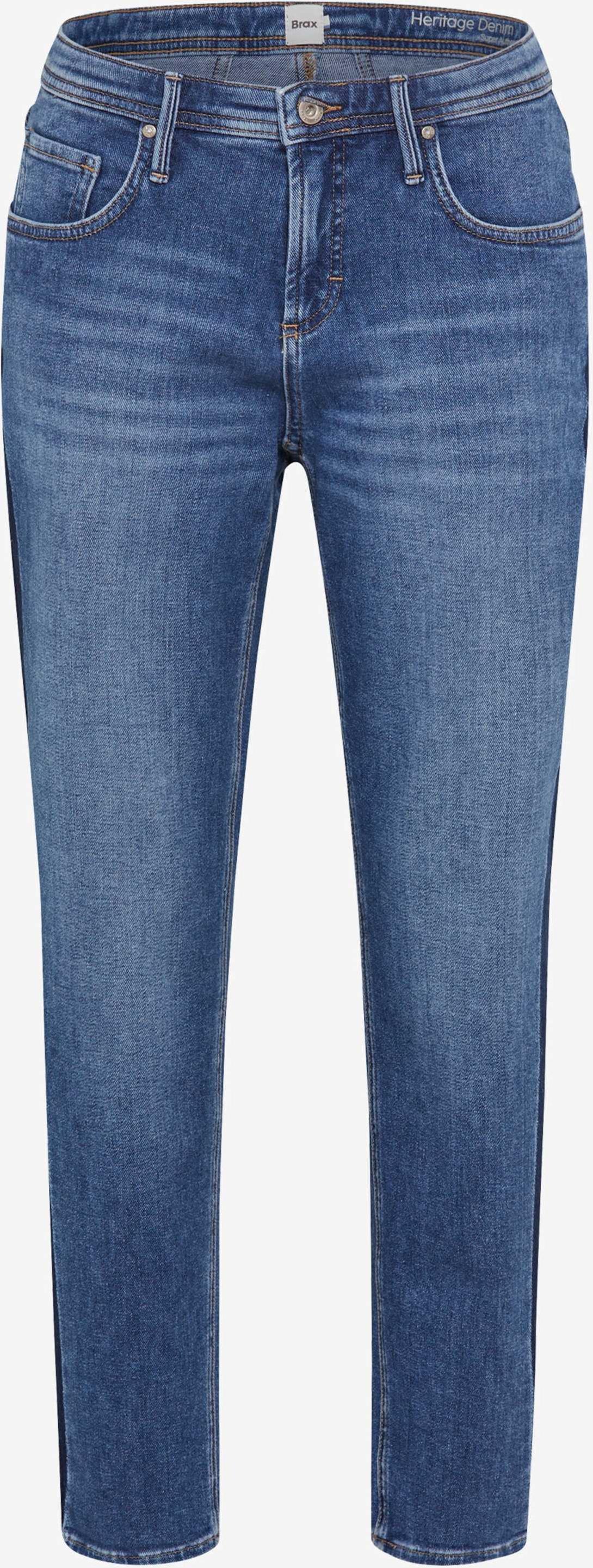 Brax Miley S Tapered Fit Five-Pocket Jeans für Damen mit verkürzter Schrittlänge und normaler Leibhöhe