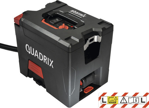 Akumulátorový vysávač Starmix Quadrix L-Class 18V, bez batérie a nabíjačky