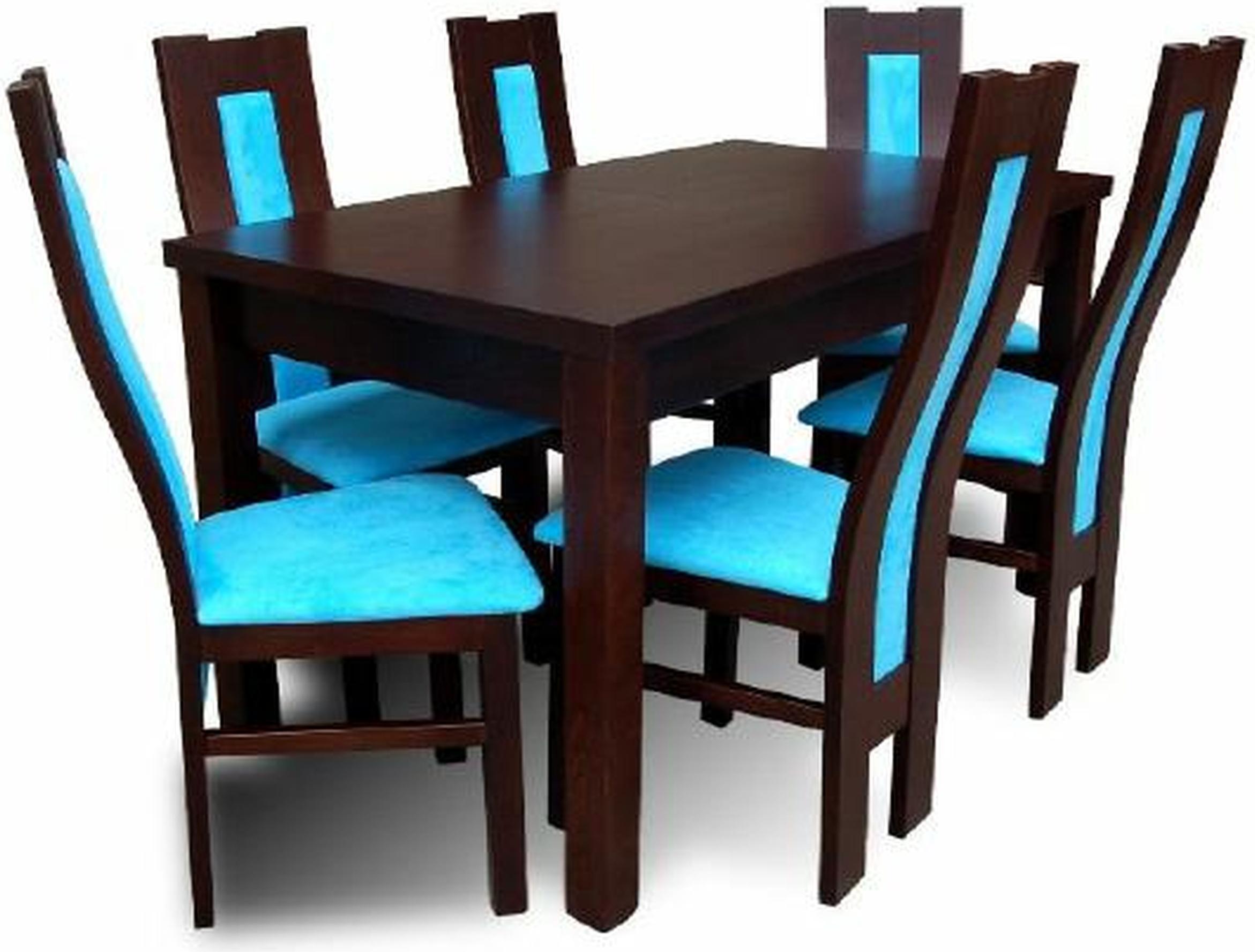 AEA Esstisch + 6 Stühle Esszimmer Set Essgruppe Gruppentisch Tisch Tische Z31