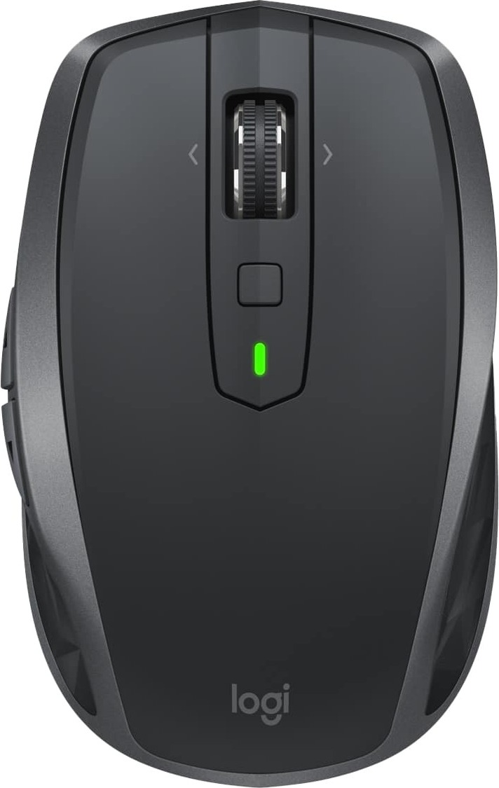 Maus Logitech MX Anywhere 2S, Grau, RF Wireless, Bluetooth, Laser, 4000 DPI 910-006211