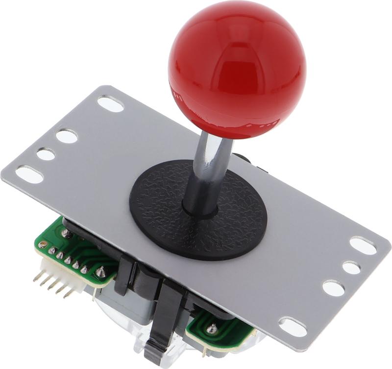 Funduino Arcade Joystick, 5 Pins - diverse Farben Farbe: Rot Arcade Joystick, 5 Pins - diverse Farben : Rot