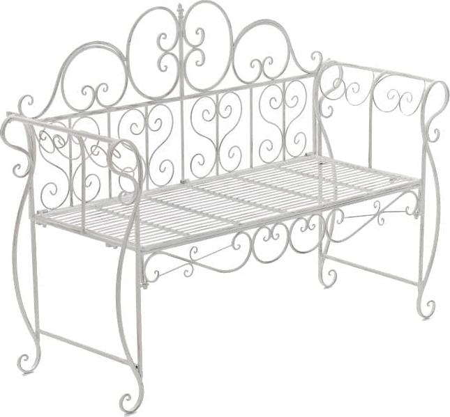 GARTENBANK - SOFA - Einfache Montage, zeitloser Blickfang | Fährt: Antik vit