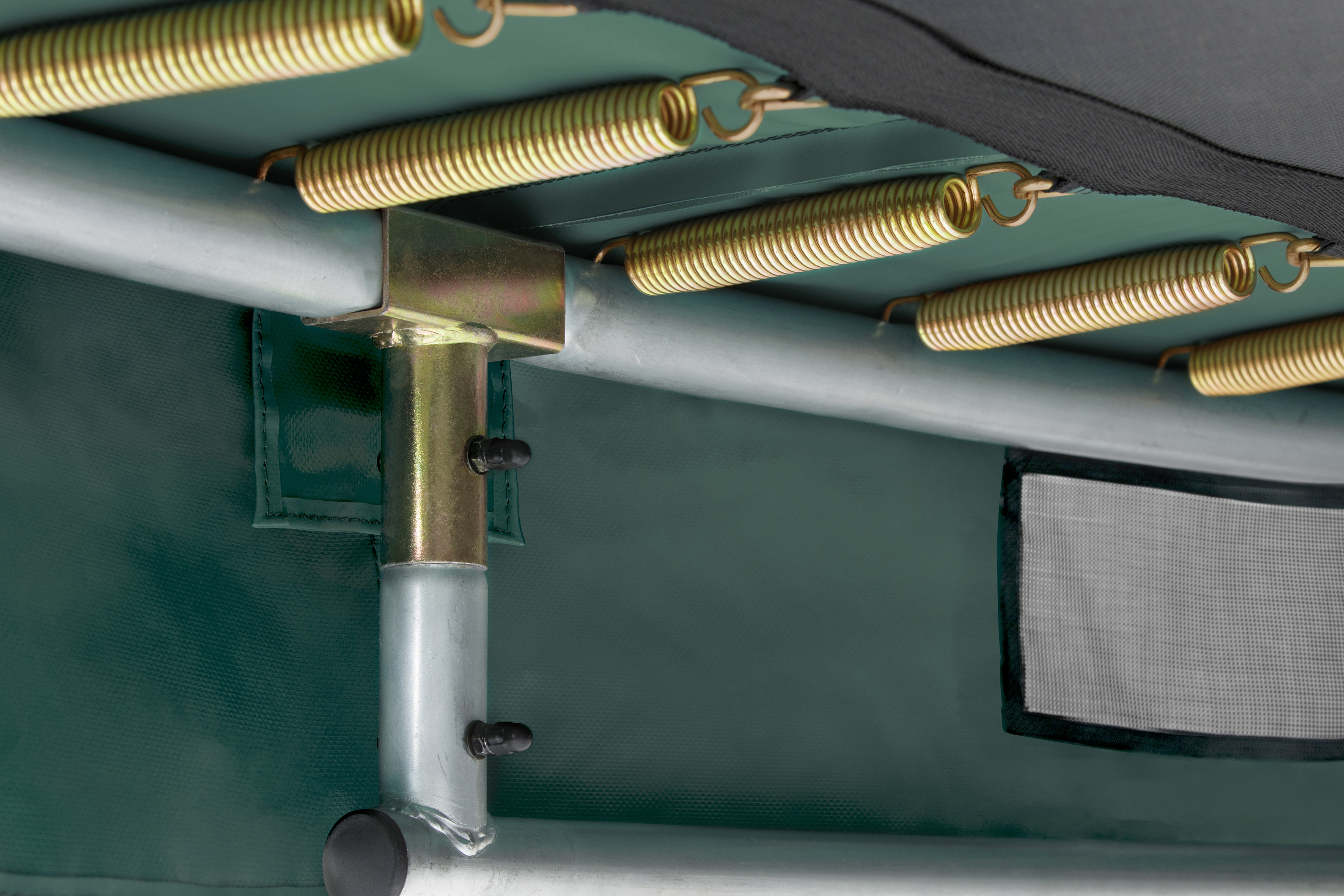 Salta | Trampolína Premium Ground so sieťou | Zelená - 366 cm