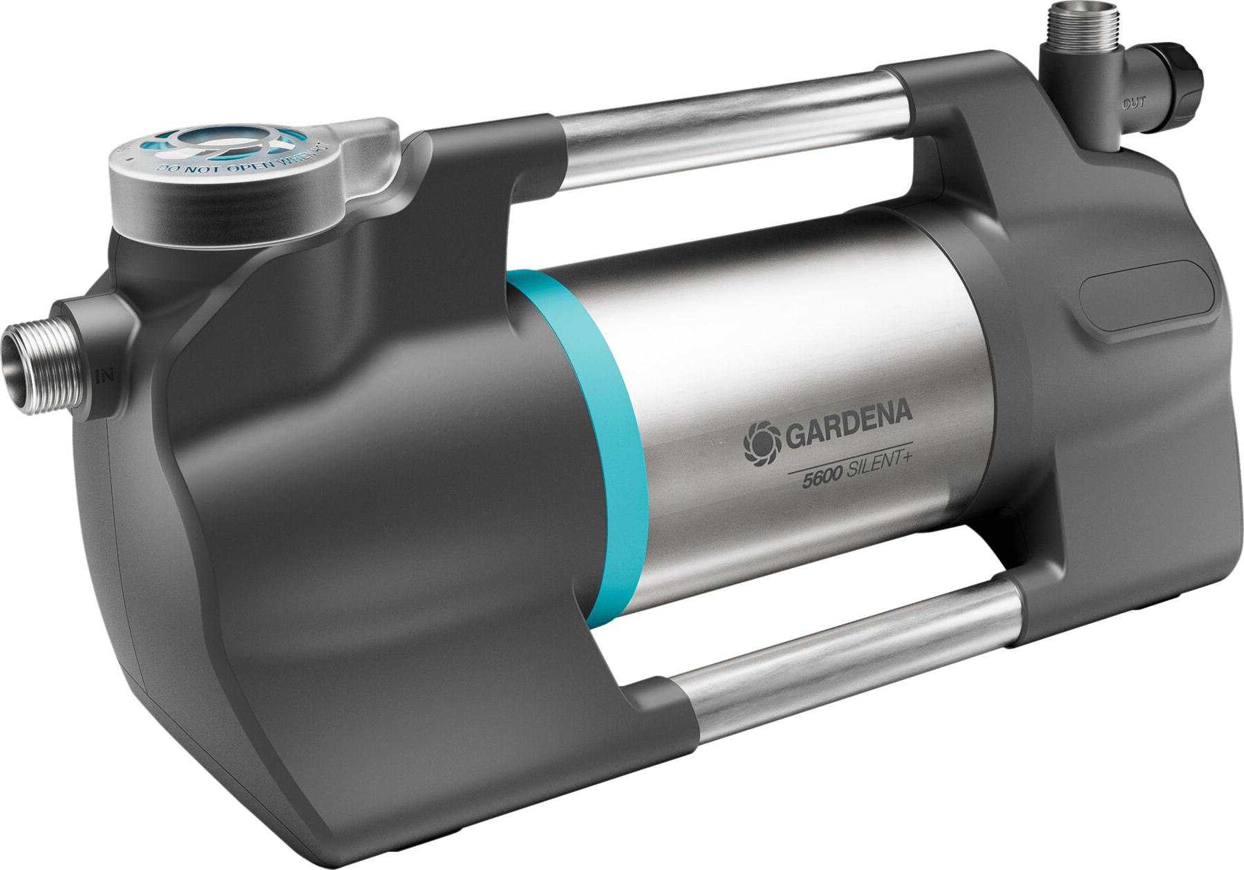 Gardena 5600 Silent+ - Záhradné čerpadlo - tmavosivá/nerezová oceľ