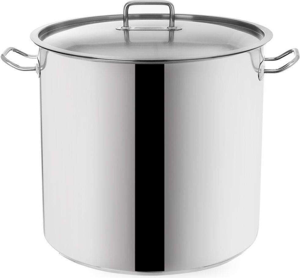 ORION Stahltopf Kochtopf für Gastronomielokale mit Deckel 32 cm 22l 113181