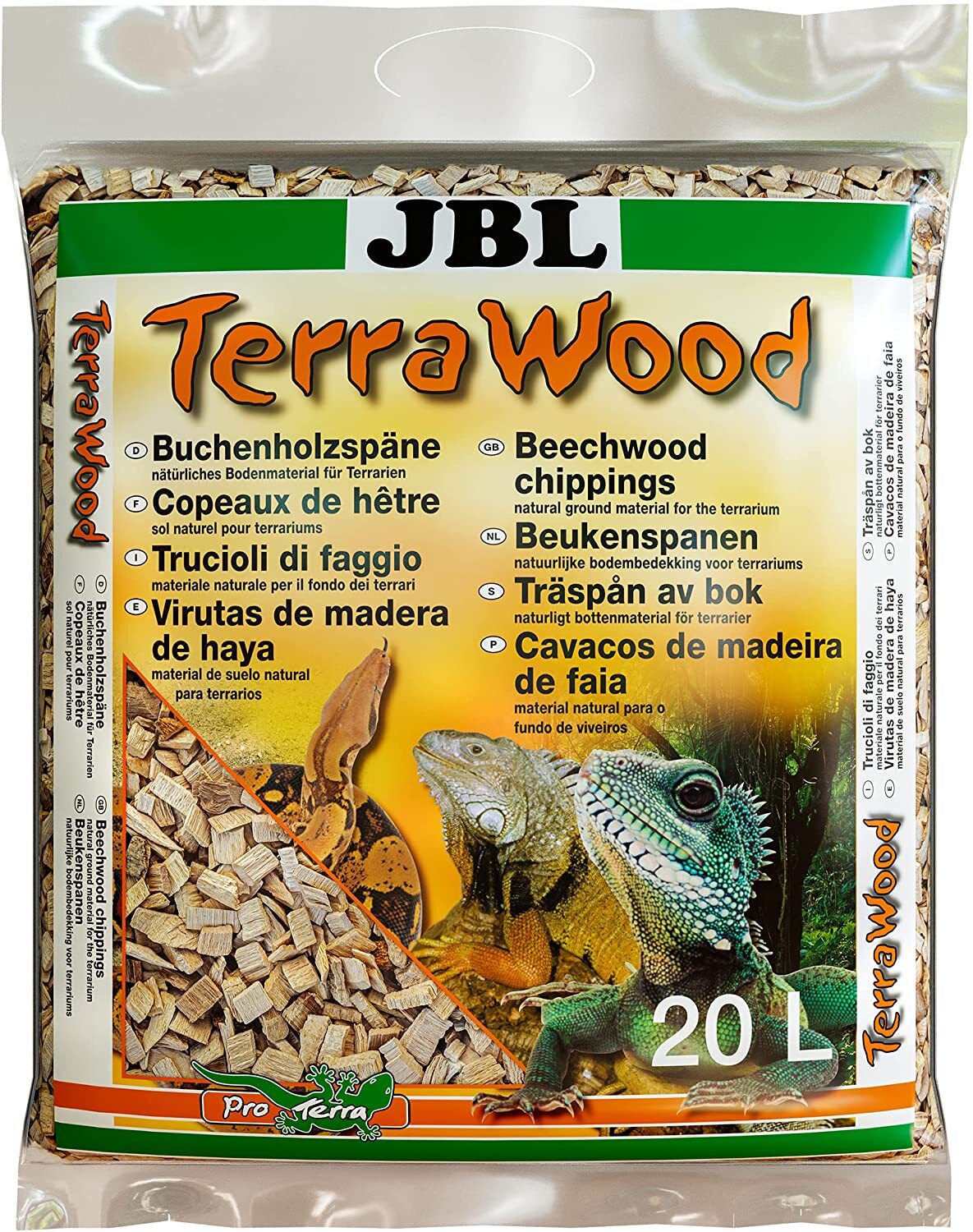 JBL Aquaristik JBL TerraWood 5 l Terrarien Bodengrund 7101600