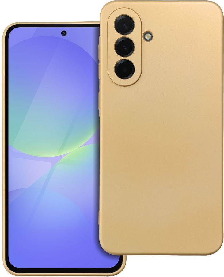 Kryt na mobilný telefón METALLIC vhodný pre SAMSUNG A36 5G zlatý