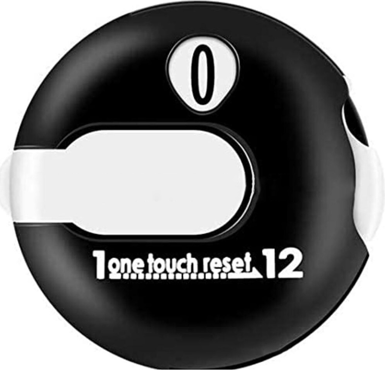 Homedvery Golf-Punktezähler mit One-Touch-Reset, kompakter, tragbarer Golf-Zähler-Clicker, Golfspiel-Punktezähler 3922252@Hdvery