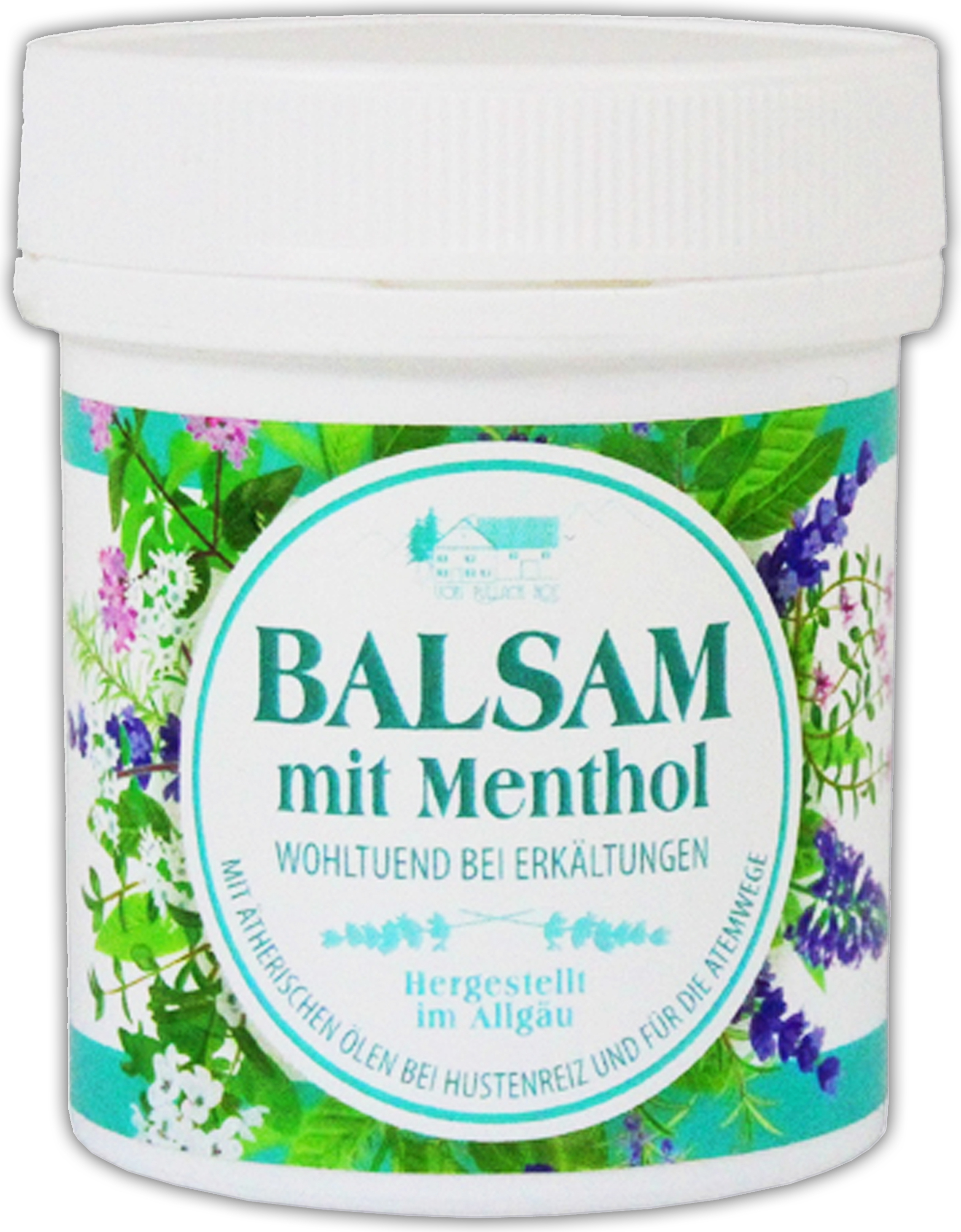 vom Pullach Hof BALSAM mit Menthol 125ml Mentholbalsam wohltuend bei Erkältung Erkältungscreme Erkältungsbalsam Erkältungssalbe Creme 15