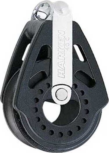 Harken Carbo Festrolle 40 Mm Schwarz Schwarz One Size 2650