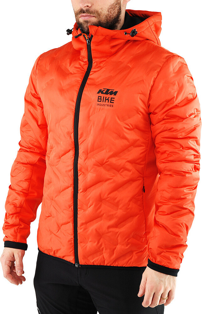 Jacke KTM Factory Team Hood Orange Orange XL