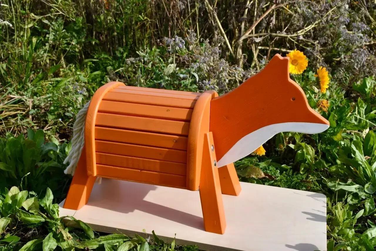 Rülke Kleiner Reitfuchs, Reittier aus Holz 50212