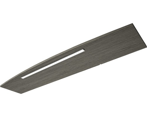 Pelipal Serie 4010 Kranzbeleuchtung 4990.191251 Korpusfarbe Graphit Struktur quer NB 122 cm 4990191251