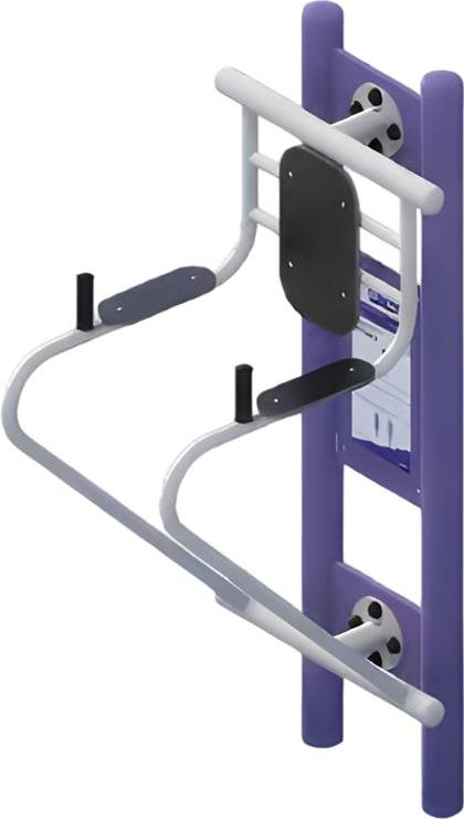 Multifunktionstürme Straßensportgeräte KabelzugturmHangelleitern Klimmzugstangen