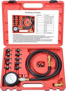 Akhan Öldruckprüfer Öldrucktester Set, Öl-Meßgerät Öldruckmesser Werkzeug 174862598
