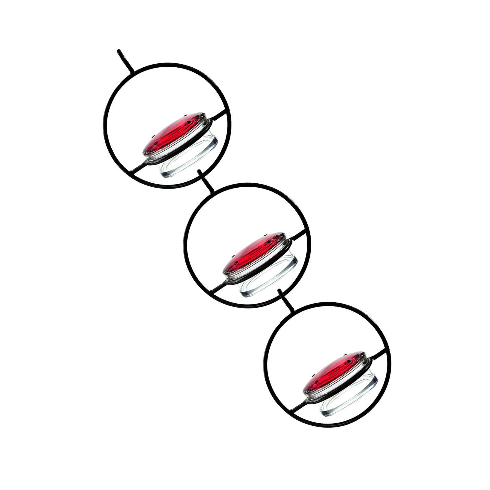 Cocosity Kreisförmige hängende Kolibri-Futterspender,Kolibri-Futterspender,Hängende Kolibri-Futterspender,Outdoor hängende Kolibri-Futterspender,Hängende Kolibri-Futterspender,Outdoor-Kolibri-Futterspender