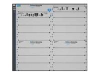 HP ProCurve 8212zl Routing Switch, 10.000 Einträge, 576 Gbps, CSA 22.2 Nr. 60950; UL 60950; IEC 60950; EN 60950; IEC 60825, 0 bis 40 ºC, -40 bis 70 ºC, 15 bis 95 nicht kondensierend J8715A