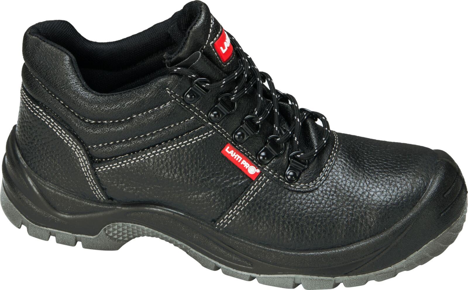 Lahti Pro Schwarze Lederstiefel, S3 Src, "42", Ce, Lahti LPTOMG42