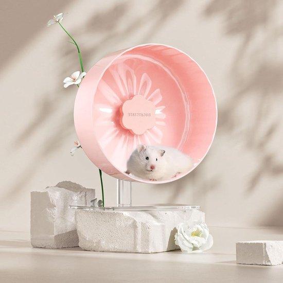 OEM Hamsterrad 26cm - Stillespielzeug für Hamster, Gerbil und Ratten mit verstellbarer Basis 2026