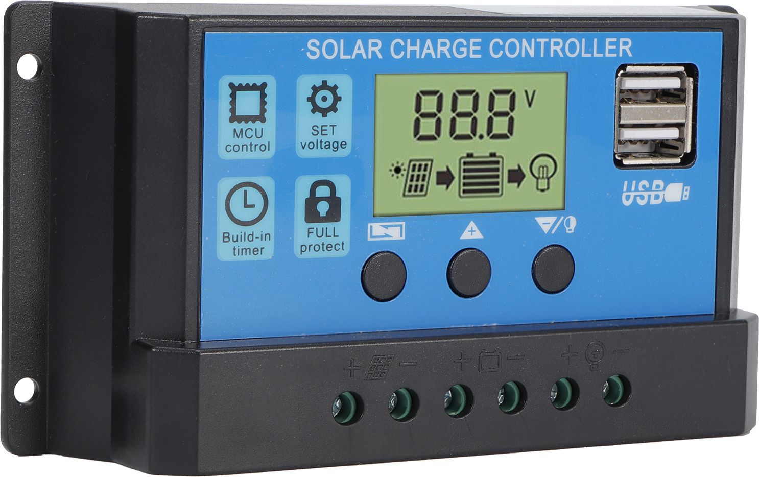 Solárny regulátor nabíjania, regulátor nabíjania, PWM solárny regulátor, regulátor solárnej energie, regulátor solárnej batérie, regulátor solárnych panelov, solárny regulátor