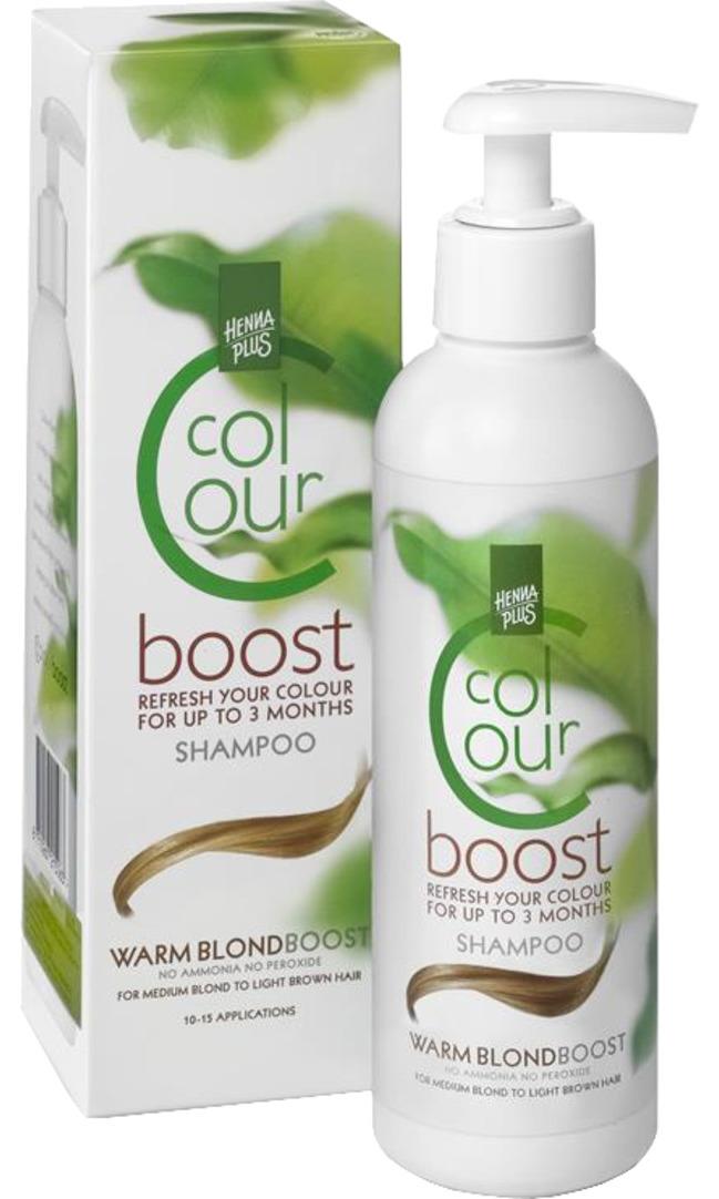 Henna Plus Hennaplus Colour Shampoo Boost warm blond 200 ml 01191634