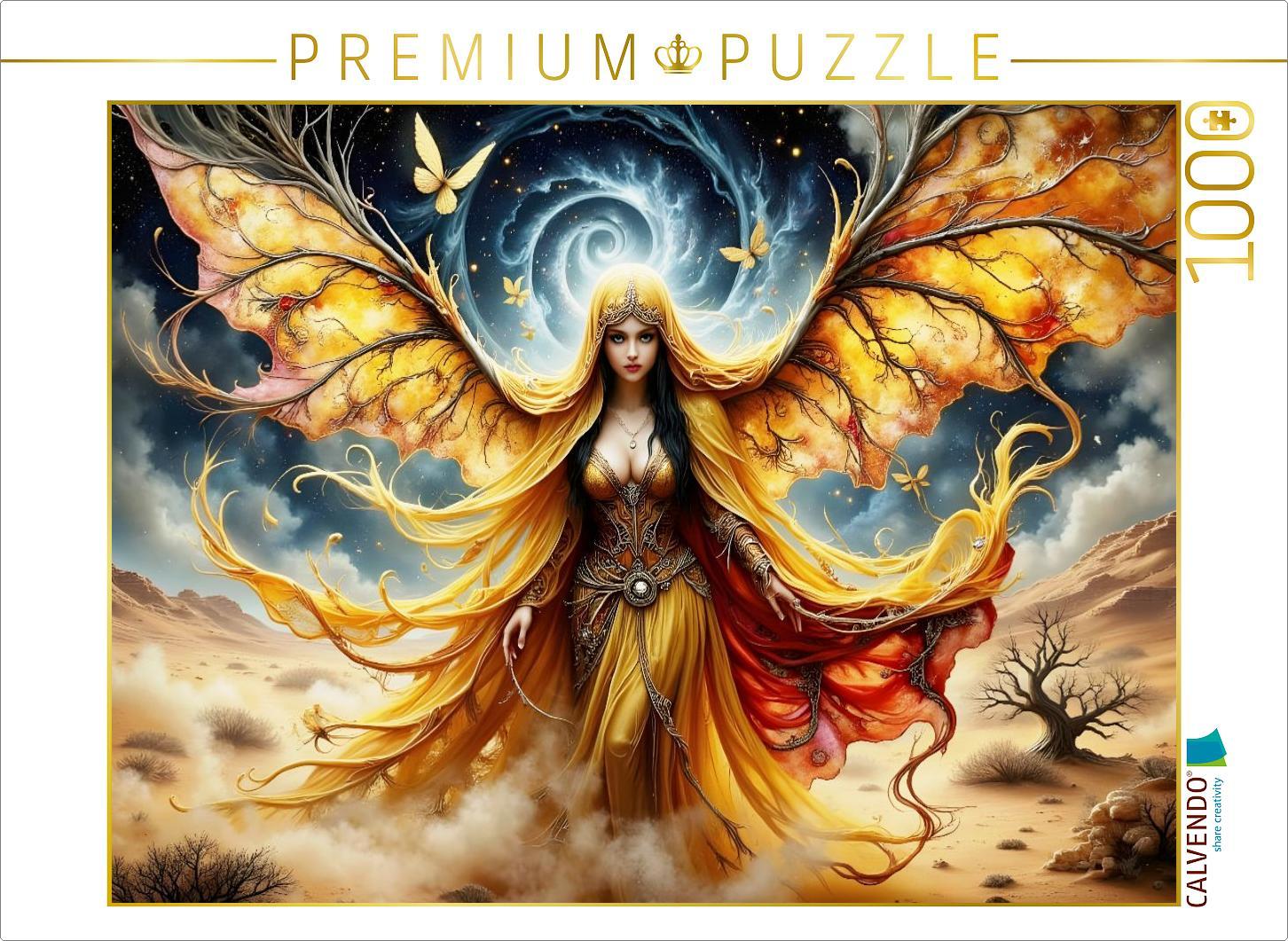 CALVENDO Puzzle Ein Motiv aus dem Kalender Seele der Wüste - Wüste wo die Stille Gestalt annimmt | 1000 Teile Lege-Größe 64x48cm Foto-Puzzle für glückliche Stunden