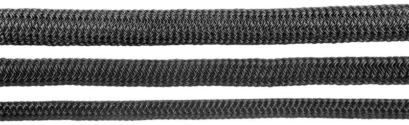 Megayacht Doppelt Moorseil schwarz 24 mm - Osculati 06.470.24