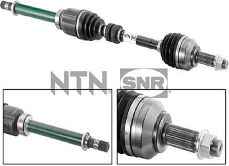 NTN SNR DK68.009 Antriebswelle Vorne Rechts für NISSAN Qashqai / Qashqai +2 I (J10, NJ10) Qashqai / Qashqai+2 I Van (J10, JJ10E)