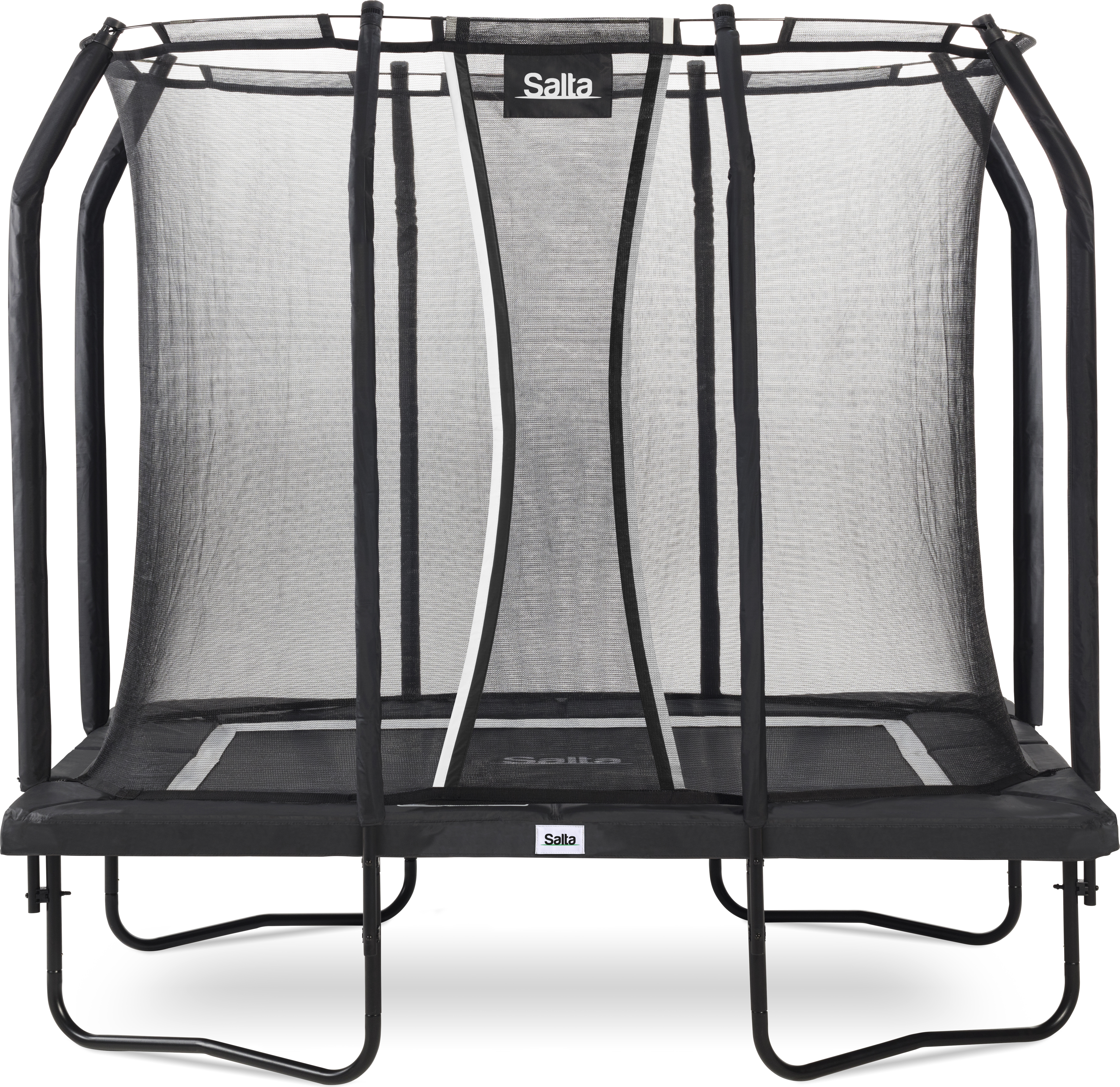 Trampolína Salta Premium Black Edition - 214x153cm - obdĺžniková - čierna