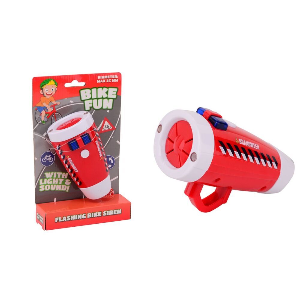 Johntoy Bike Fun Fahrradlampe mit Licht und Sound 20634