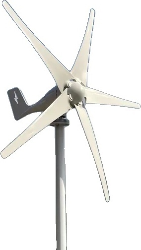 OEM Windturbine, hohe Effizienz, langlebiges Design, 12V-a, Mit MPPT-Controller-d, Weiß-d 3187