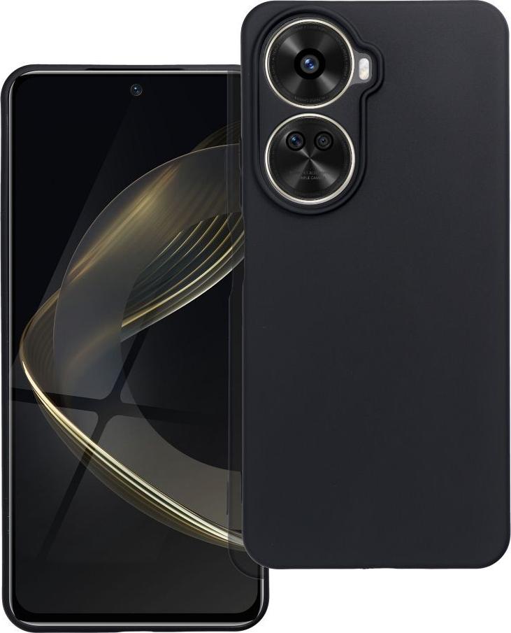 Puzdro MATT na mobilný telefón vhodné pre HUAWEI Nova 12SE čierne
