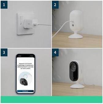 Bezpečnostná kamera, Arlo VMC3260-100EUS, rozlíšenie 2K, farebné nočné videnie, výdrž batérie 6 mesiacov, zorné pole 130°