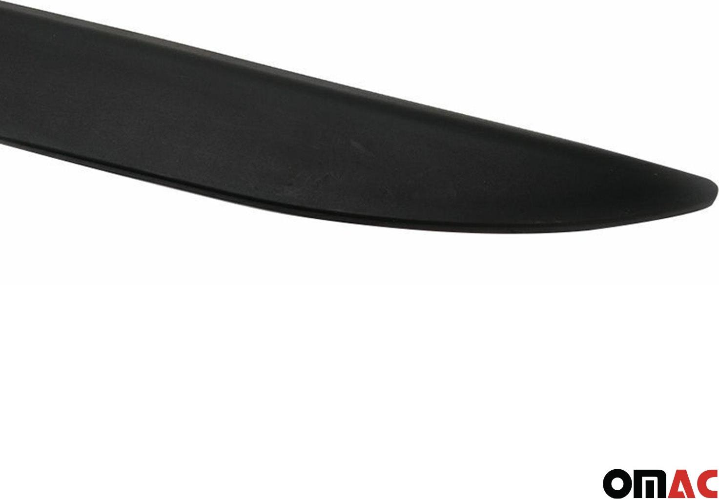 OMAC Seitenleiste Türleisten für Opel Corsa D 2006-2014 ABS Schwarz 1tlg