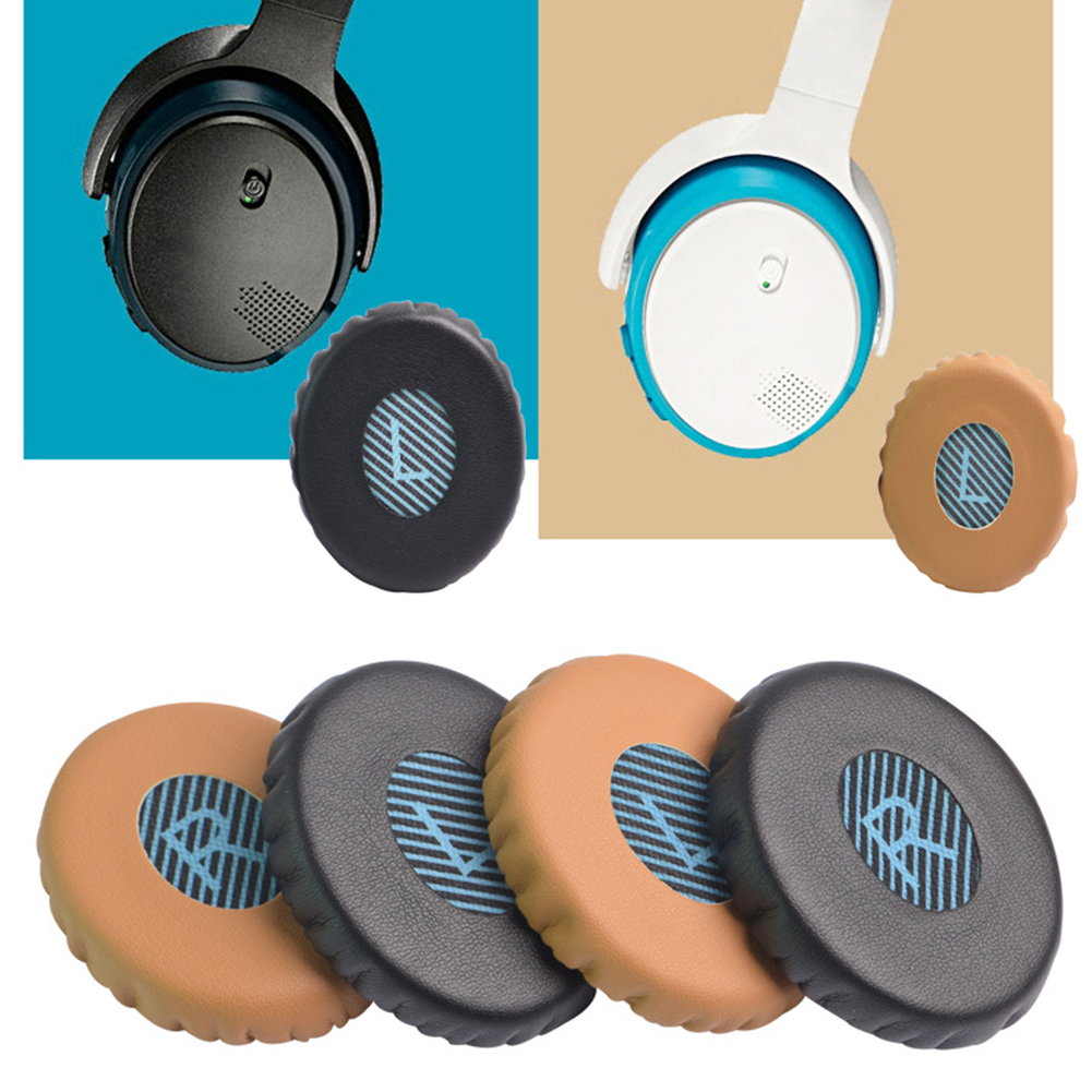 2-teilige Kopfhörer-Ohrpolster Ersatz-Kunstlederkissen für SoundLink On-Ear 