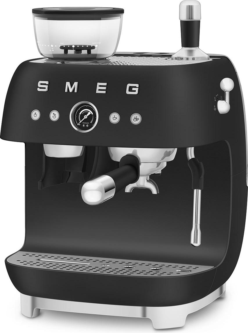 Kaffeemaschine Espresso Smeg 50's Style EGF03BLMEU Schwarz